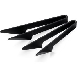 Stöckli Raclette-Zangenspachtel & Grillzange, 2 Stück, Schwarz - FRI-GX47-0019VP