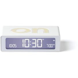 Lexon Digitalwecker Flip Mini Weiss - FRI-GX47-002DAK