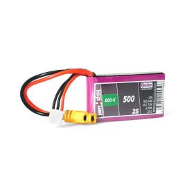 Hacker RC-Akku LiPo 500 mAh 7.4 V 25C TopFuel ECO-X - FRI-GX47-002W5T