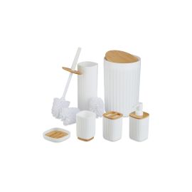 relaxdays Badezimmer-Set 6-teilig, Schwarz - FRI-GX47-002HQN