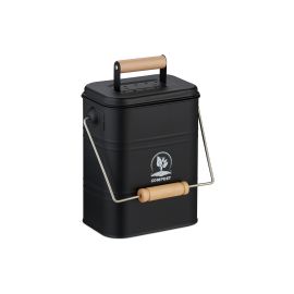 relaxdays Komposteimer 3.5 l, Hellbraun/Schwarz - FRI-GX47-0006S3
