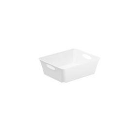 Rotho Aufbewahrungsbox Living Box C6 / 1 Liter Weiss - FRI-GX47-001CFX