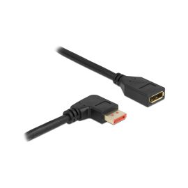Delock Verlängerungskabel Rechts gewinkelt DisplayPort, 1 m - FRI-GX47-0051YZ