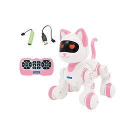 Lexibook Lernroboter Power Kitty Junior Weiss, Rosa - FRI-GX47-006632