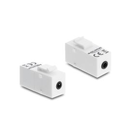 Delock Keystone-Modul 3.5 mm 4 Pin zu 3.5 mm 4 Pin - FRI-GX47-003SZK