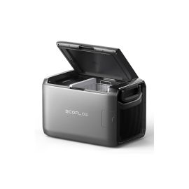EcoFlow Kühl- & Gefrierbox GLACIER Classic Tragbar, 55 l, Grau - FRI-GX47-002YQX