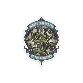 Glass Staff Eye of The Beholder Sticker Mehrfarbig - FRI-GX47-004D11