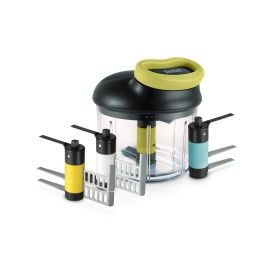 Tefal Hacker Ingenio mit 4 Einsätzen Schwarz - FRI-GX47-001JY2