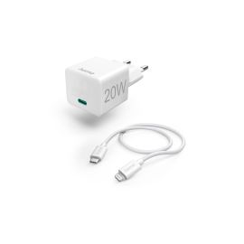 Hama Ladegerät Lightning Ladekabel, PD 20 W, 1 m, weiss - FRI-GX47-006SCP