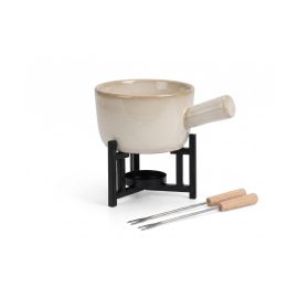 FURBER Käsefondue-Set 4 Teile, Beige - FRI-GX47-001CWC