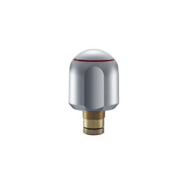 Laufen Sanitär-Oberteil mit Griff rot Warmwasser / chrom - FRI-GX47-002KB2
