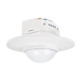 NIKO PIR Bewegungsmelder Swiss Garde 360 Plus IP20, Rund, Weiss - FRI-GX47-001PXZ