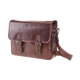 Alpenleder Kamera-Tasche Reporter Braun - FRI-GX47-004V2J