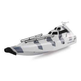 Amewi Militärboot Black Turbo Weiss, 420 mm, RTR - FRI-GX47-006VT9