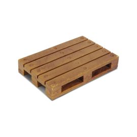 Carson Modellbau Europalette, 4 Stück, Kunststoff, 1:14 - FRI-GX47-003WCD
