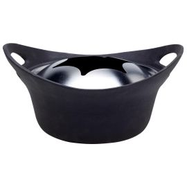 Nouvel Fondue-Pfanne Share, Guss, Schwarz - FRI-GX47-005X95