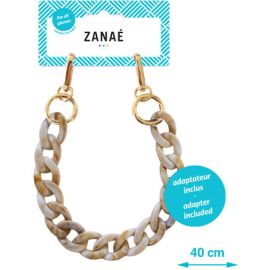 ZANAÉ Phone Wristlace Turtle Sand - FRI-HN64-000HB1