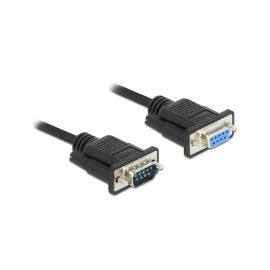 Delock Verlängerungskabel RS-232 DB9, Stecker zu Buchse 2 m - FRI-GX47-006AZQ