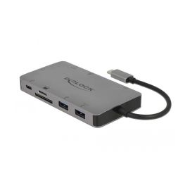 Delock Dockingstation USB 3.1 Typ-C – HDMI/VGA/USB/LAN/PD - FRI-GX47-004R4E