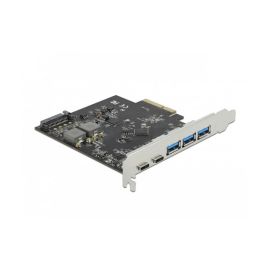 Delock PCI-Express-Karte USB 3.1 Gen2 - 2x USB-C + 3x USB-A - FRI-GX47-003A7N