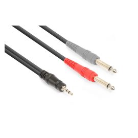 Vonyx CX332-6 3.5 mm Klinke - 6.3 mm Klinke 6 m - FRI-GX47-006V99