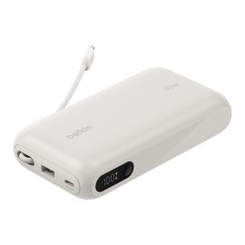 Belkin BoostCharge 20000 mAh 45 W USB-A & -C Display Sand - FRI-GX47-006XWX