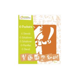Avenue Mandarine Schablone 15 x 15 cm, Piraten - FRI-GX47-002MYR