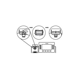 Yealink Hörerhalterung WMC-T5x zu allen T5x und MP5x Telefone - FRI-GX47-006QZG