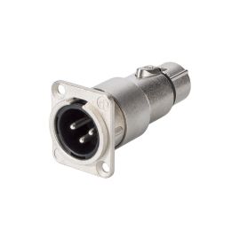 Neutrik Audio-Adapter NA3MDF XLR 3 Pole, male - XLR 3 Pole, female - FRI-GX47-005DHM
