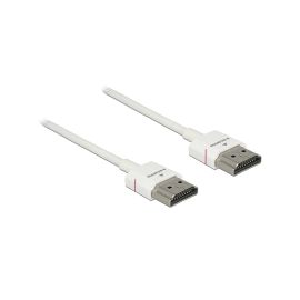 Delock Kabel 4K 60Hz HDMI - HDMI, 1 m, Weiss