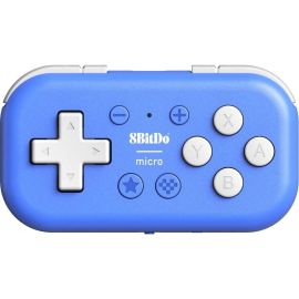 8bitdo Gamepad Micro Wireless Controller NSW2/NSW/Android Blau - FRI-GX47-0041A4