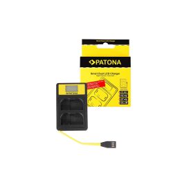 Patona Ladegerät Smart Dual LCD USB Nikon EN-EL15 - FRI-GX47-004243
