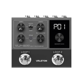 Valeton VLP-200 Multitrack-Sampler Dual Looper - FRI-GX47-007P8A