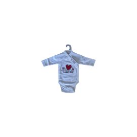 Very Important Baby Langarm-Wickelbody Euse ganzi Stolz Gr. 56 - FRI-GX47-001Q61