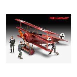 Revell Fokker Triplane DR.1 - 75 Years Plastic Modelling 1:28 - FRI-GX47-006HZW