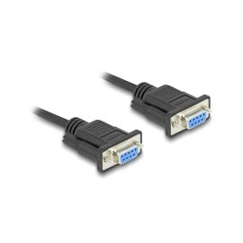 Delock Anschlusskabel RS-232 D-Sub9 Buchse zu Buchse 0.5 m - FRI-GX47-0067CW