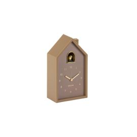 KARLSSON Wecker Modern Cuckoo Oro Mocha Brown - FRI-GX47-004SJM
