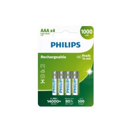 Philips Akku Rechargeable NiMH AAA 1000 mAh, 4 Stück - FRI-GX47-000AJP