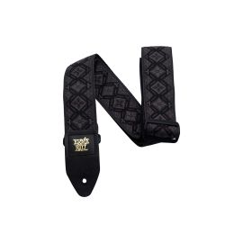 Ernie Ball Gitarrengurt Jacquard Regal Black - FRI-GX47-00583H