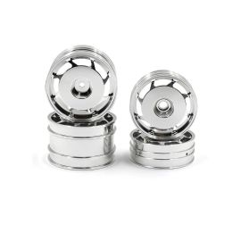 Yeah Racing Felgen CNC 8 Spoke Silver - FRI-GX47-002Q3K