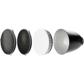 Westcott Reflektor mit 45-Grad Tiefenfokus, Wabenraster und Diffusor - FRI-GX47-0030W5