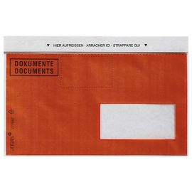 Antalis Dokumententasche C6/5 Druck, Fenster Rechts, 1000 Stück, Rot - FRI-GX47-0020NX