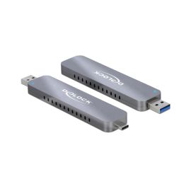 Delock Externes Gehäuse USB-A/C - NVME M.2 SSD - FRI-GX47-002T06