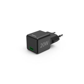 Hama USB-Wandladegerät Mini-charger USB-C 20 W Schwarz - FRI-GX47-0064QQ