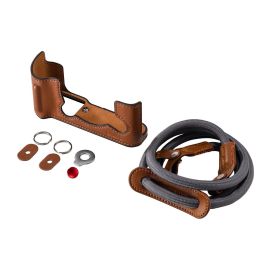 Smallrig Leather Half Case Kit Braun (5670) - FRI-GX47-004GQX