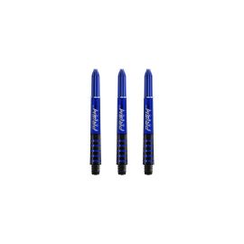 Winmau Shaft Prism Force Short 37 mm, 3 Stück – Blau - FRI-GX47-0022EC