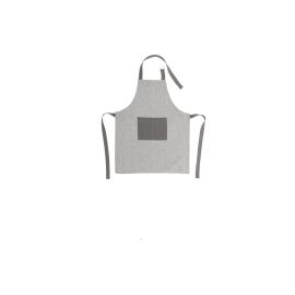 Tiseco Kochschürze 52 x 63 cm, Grau - FRI-GX47-0049FH