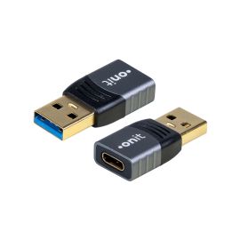 onit USB 3.1 Adapter USB-A Stecker - USB-C Buchse, 1 Stück - FRI-GX47-001G66