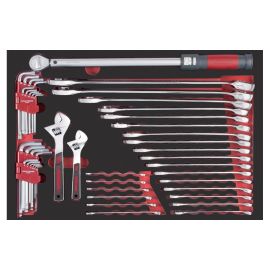 Kraftwerk Ringgabelschlüssel-Set Pro Line 44-teilig - FRI-GX47-005VGT