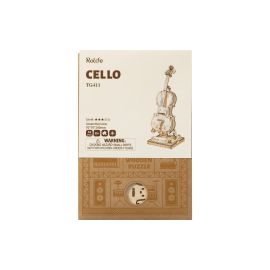 Rolife Bausatz Cello 3D-Holzmodell Musikinstrument - FRI-GX47-002NZS